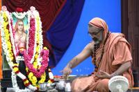 Guru Pujana and Ganga Aarati by HH Swamiji; Simollanghana (6 Sep 2025)